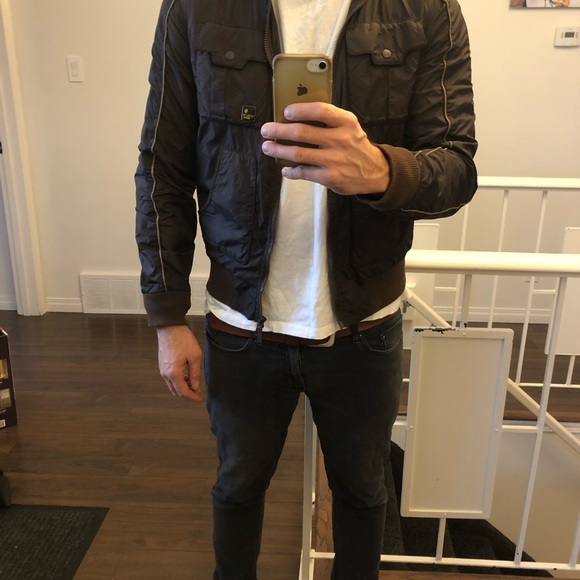 Supreme Beings brown track style jacket. - Picture 2 of 4